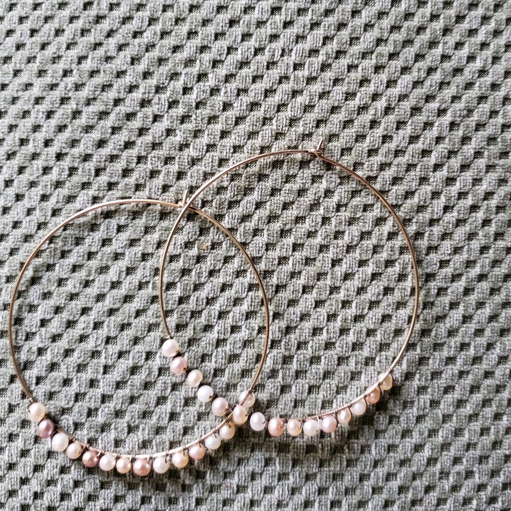 Silver Hoop Earrings